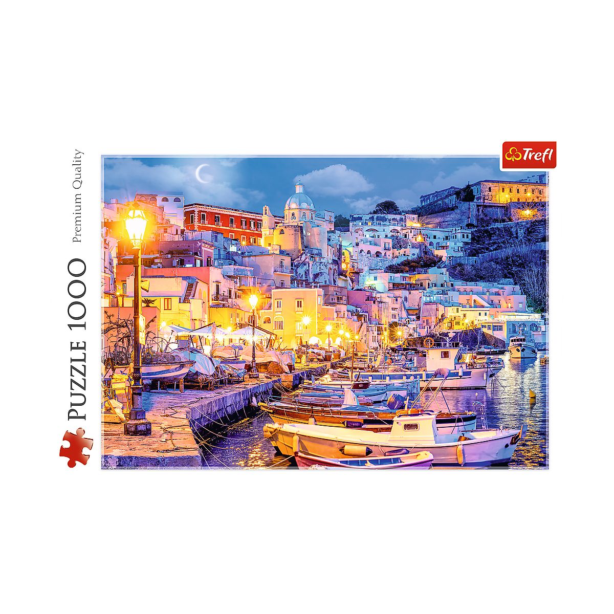 Puzzle Trefl Wyspa Procida nocą, Włochy 1000 el. (10794)