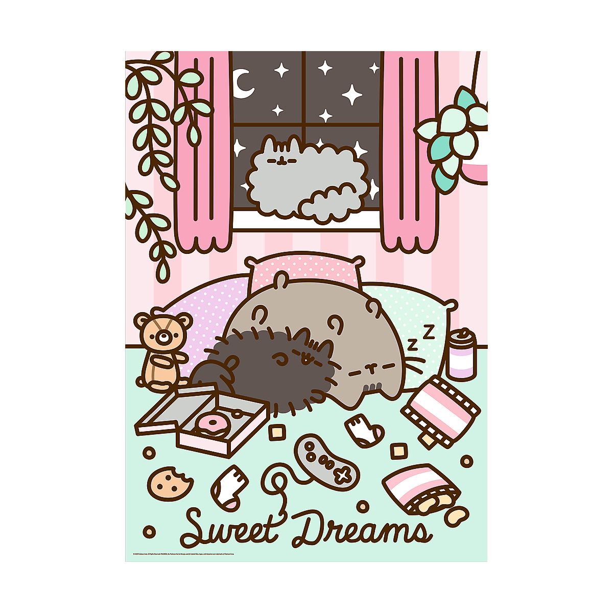 Puzzle Stitch Premium Plus Pusheen 1000 el. Trefl (12080)