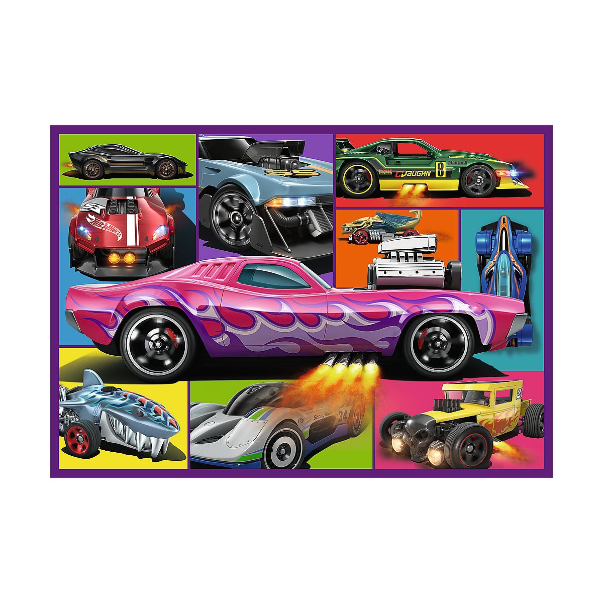 Puzzle Trefl Hot Wheels 4x250 el. (13312)