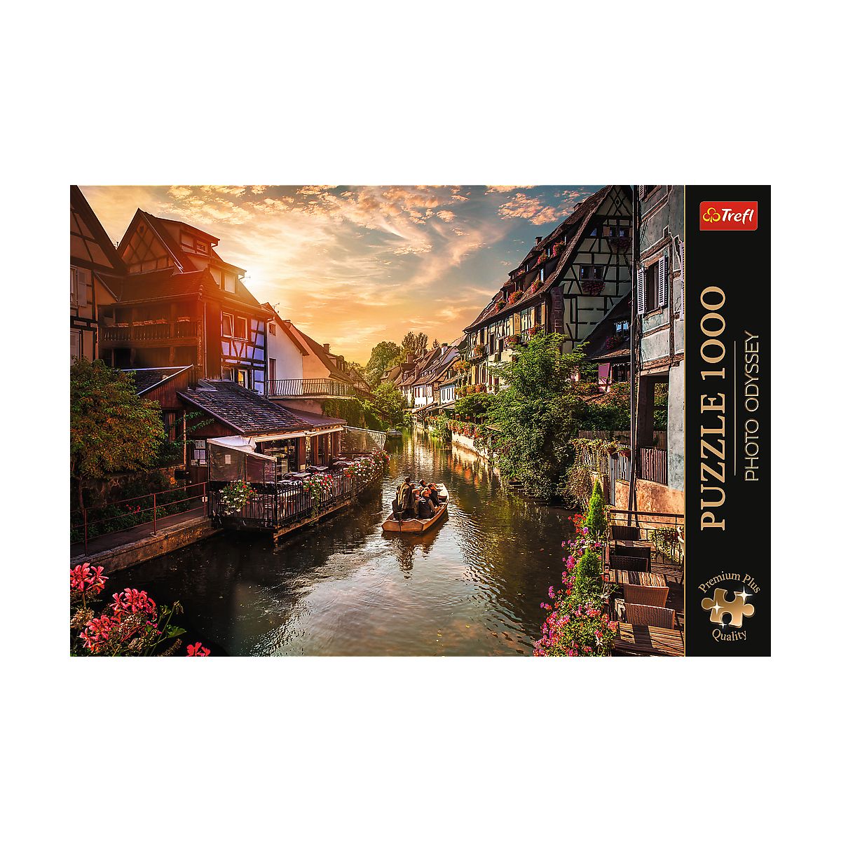 Puzzle Trefl Premium Plus Mała Wenecja w Colmar, Francja 1000 el. (10816)