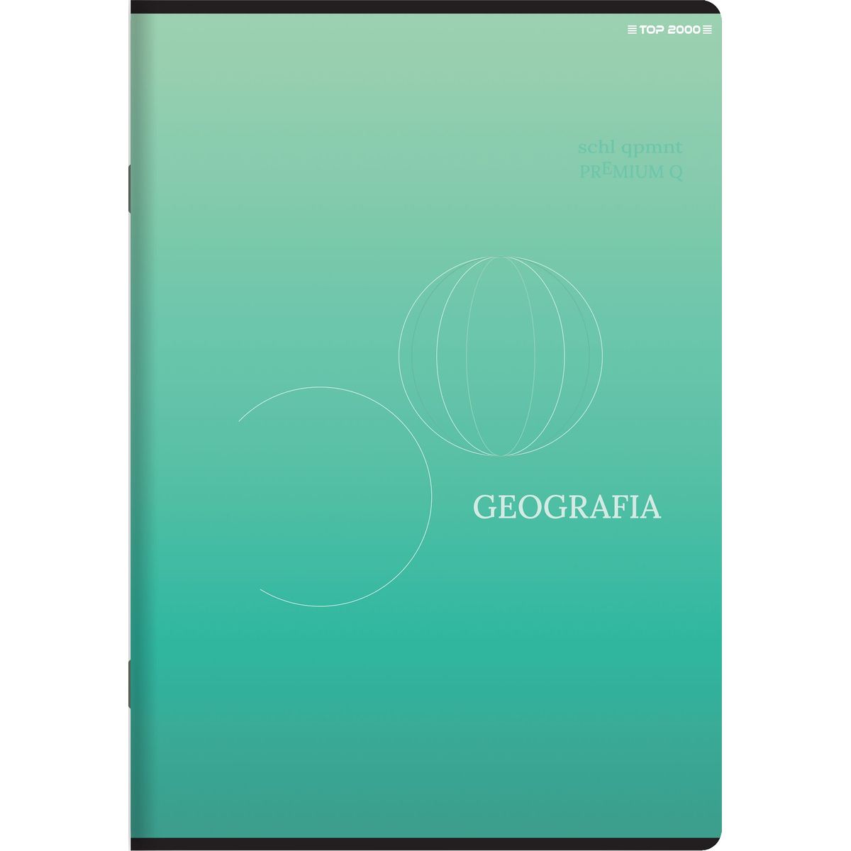 Zeszyt Top 2000 geografia mix A5 60k. 70g krata (400168980)