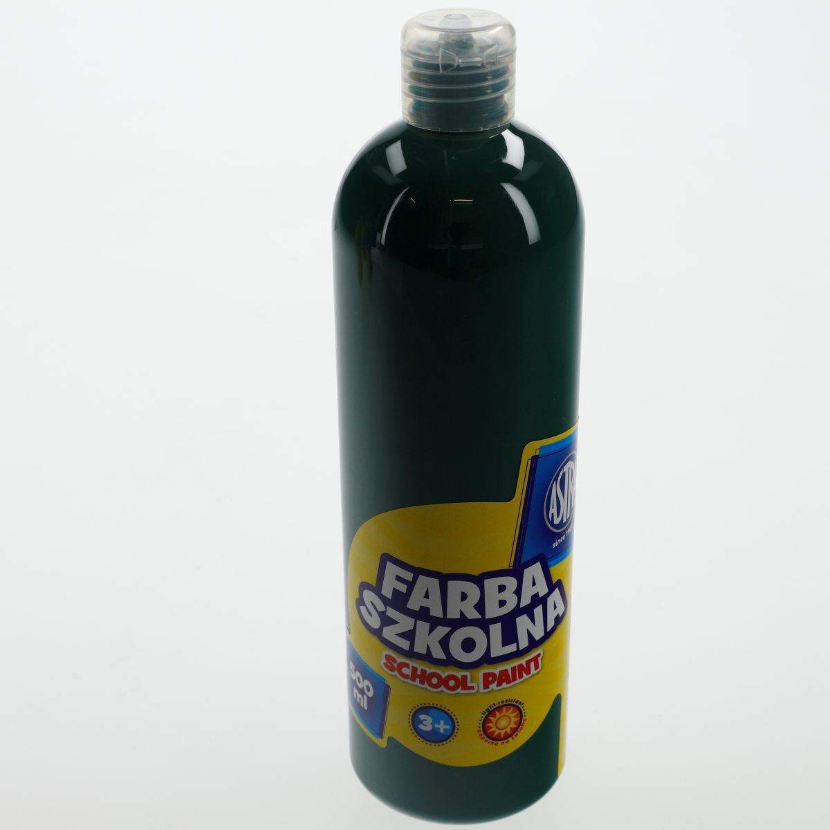 Farby plakatowe Astra kolor: zielony ciemny 500ml 1 kolor. (301109005)