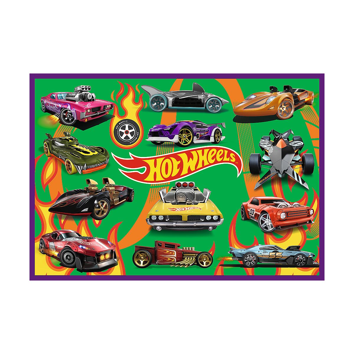 Puzzle Trefl Hot Wheels 4x250 el. (13312)