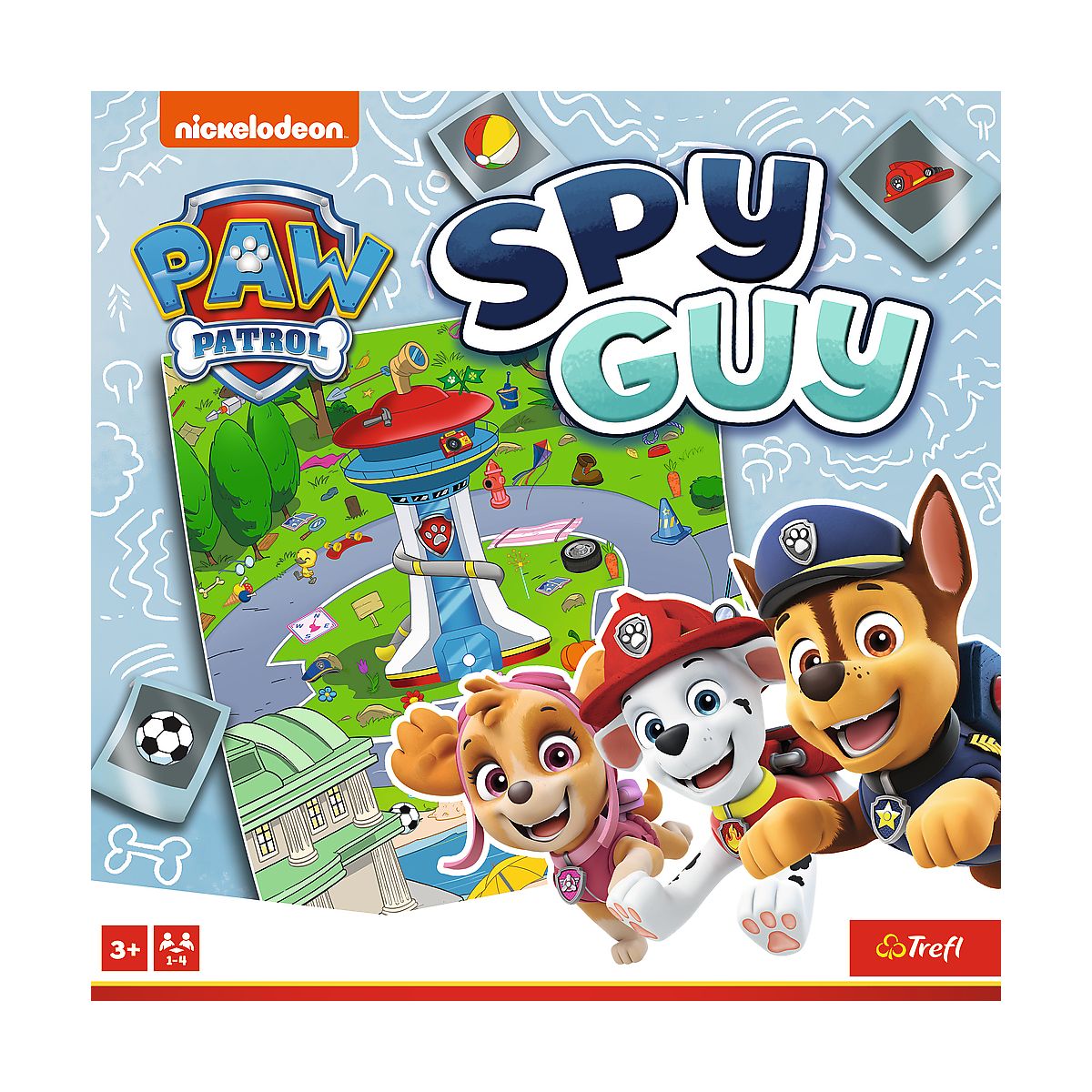 Gra planszowa Trefl Paw Patrol Spy Guy (02696)