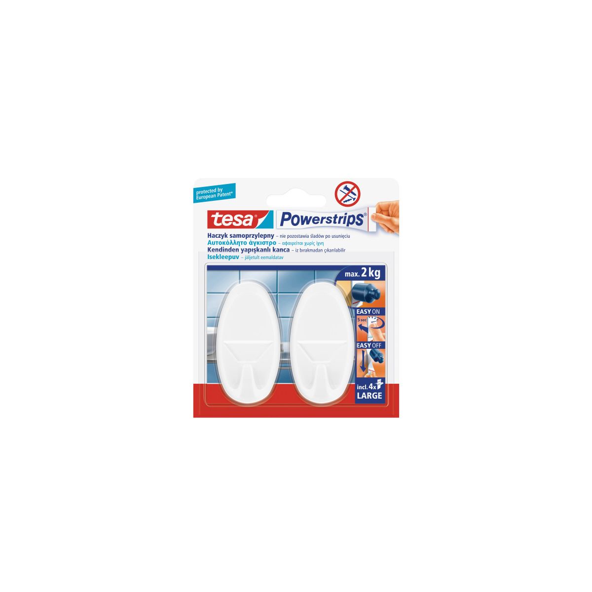 Plaster samoprzylepny Tesa haczyki dekoracyjne (58013-00054-01 TS)