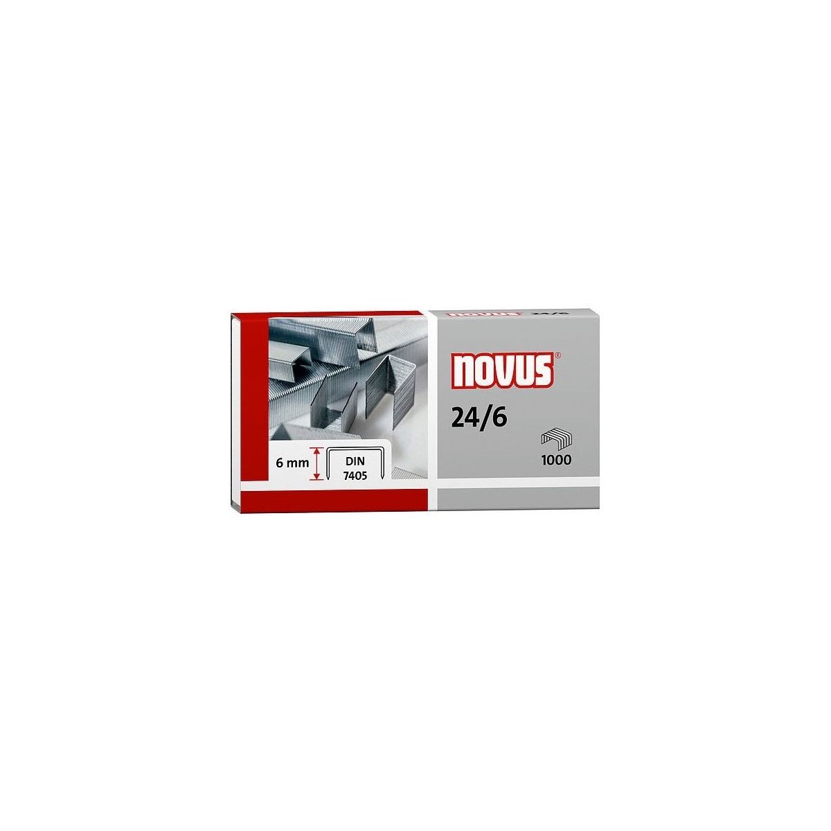 Zszywki 24/6 Novus 1000 szt