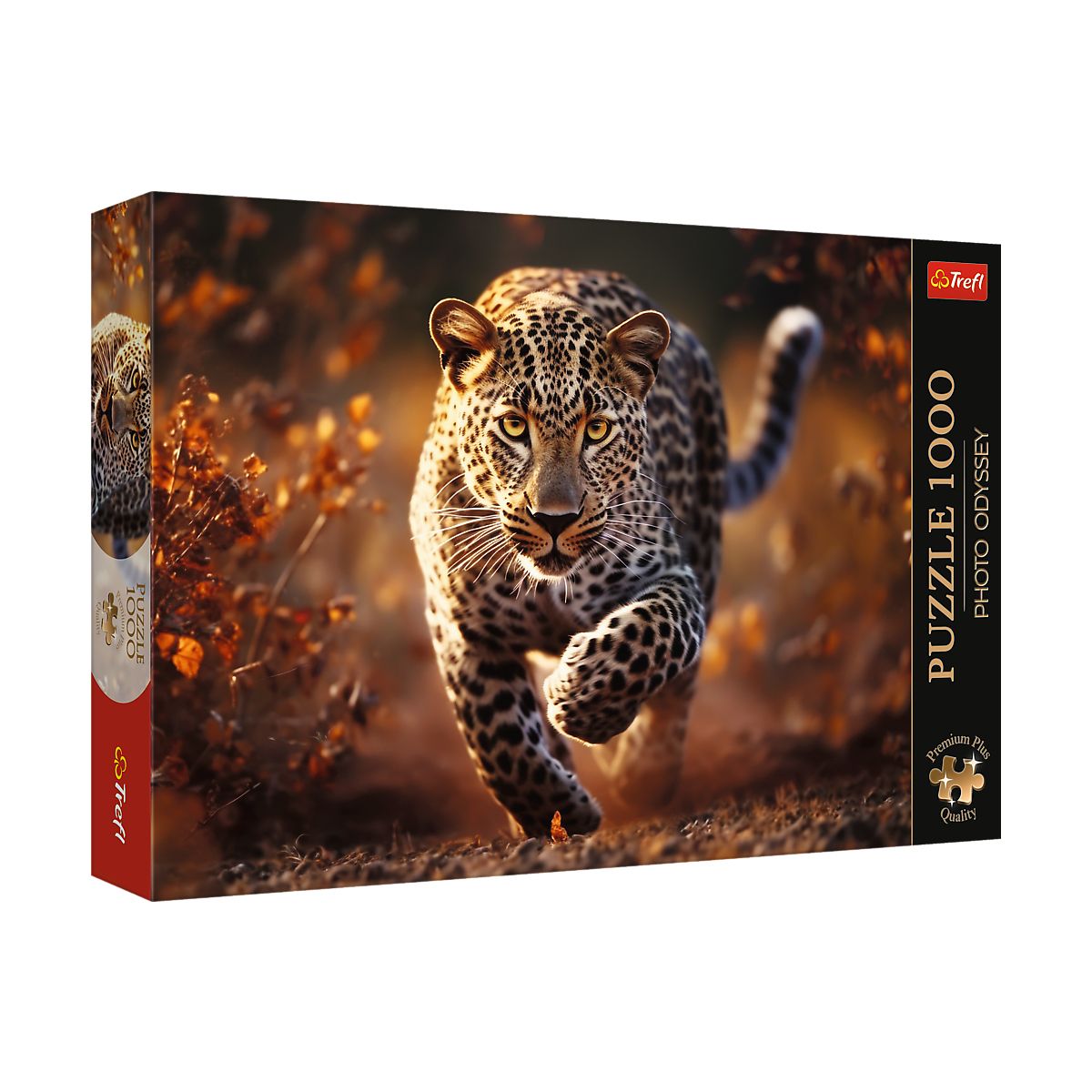 Puzzle Trefl Premium Plus Dziki Leopard 1000 el. (10818)