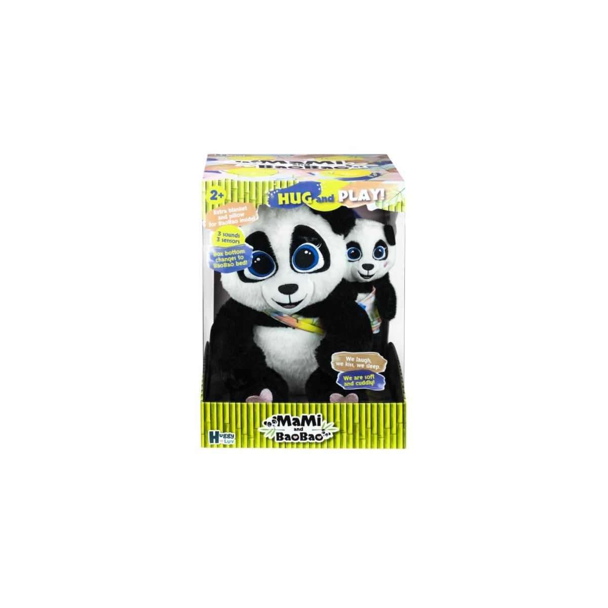 Pluszak interaktywny Tm Toys Panda Mami i dziecko BaoBao (DKO0372)