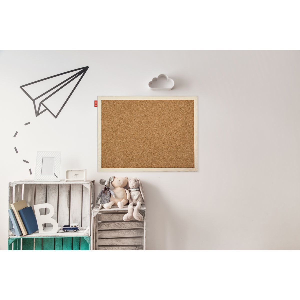 Tablica korkowa Memoboards w drewnianej ramie [mm:] 600x400 (TC64)