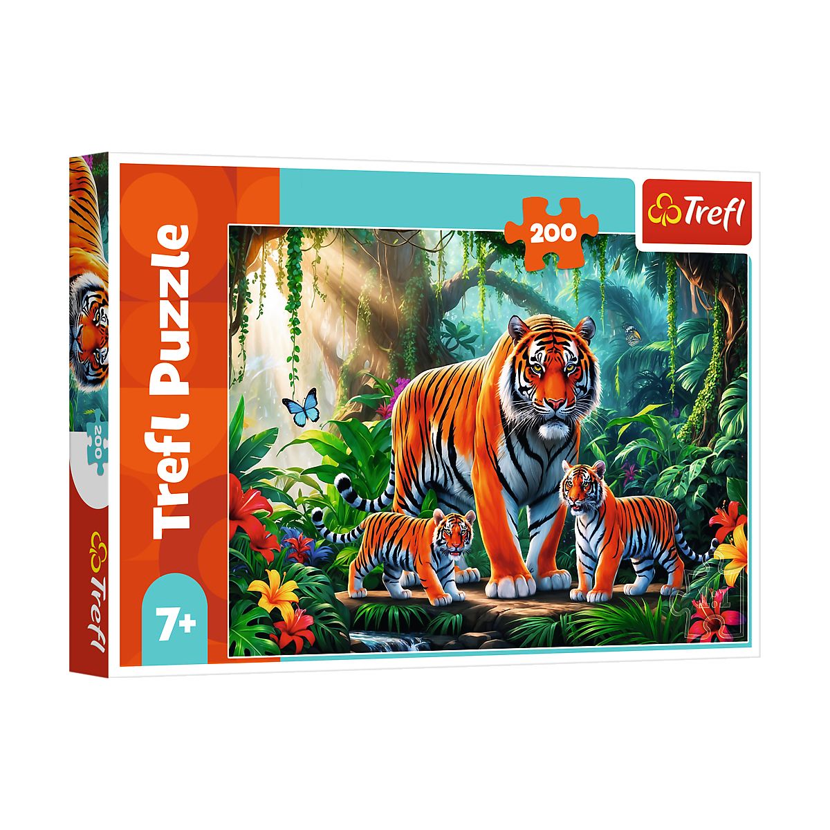 Puzzle Tygrysie zwyczaje 200 el. Trefl (13330)