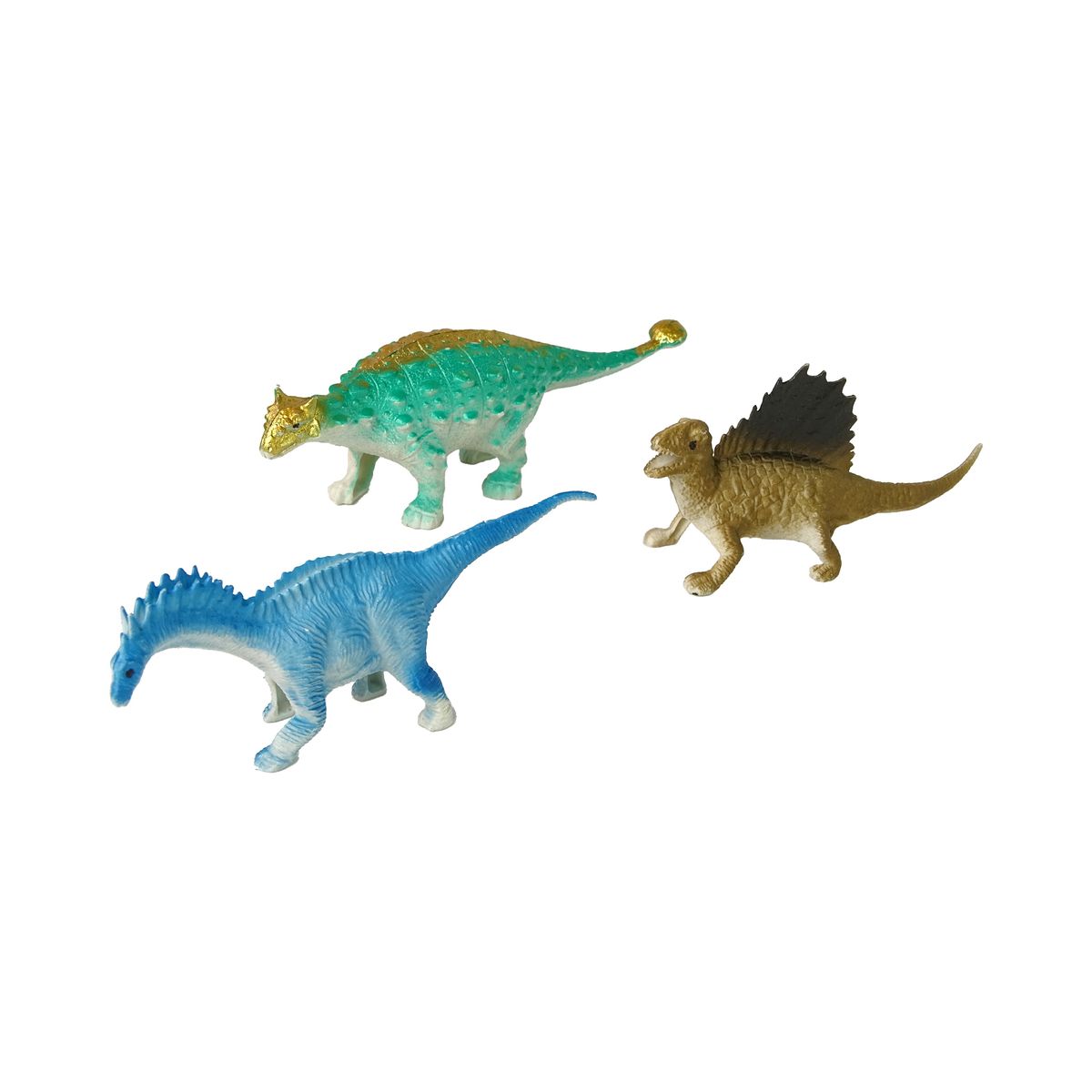 Figurka Zestaw Figurek Dinozaurów 9 sztuk Kolorowe wkład Lean (14813)