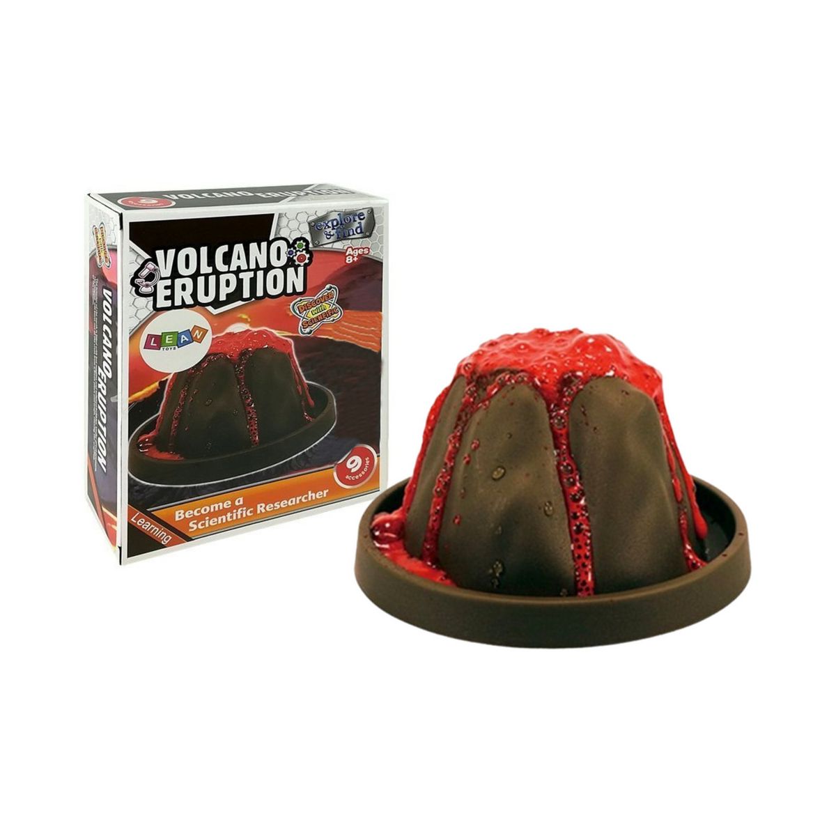 Zestaw kreatywny dla dzieci Edukacyjny Badania Naukowe Erupcja Wulkanu Lean (6843)