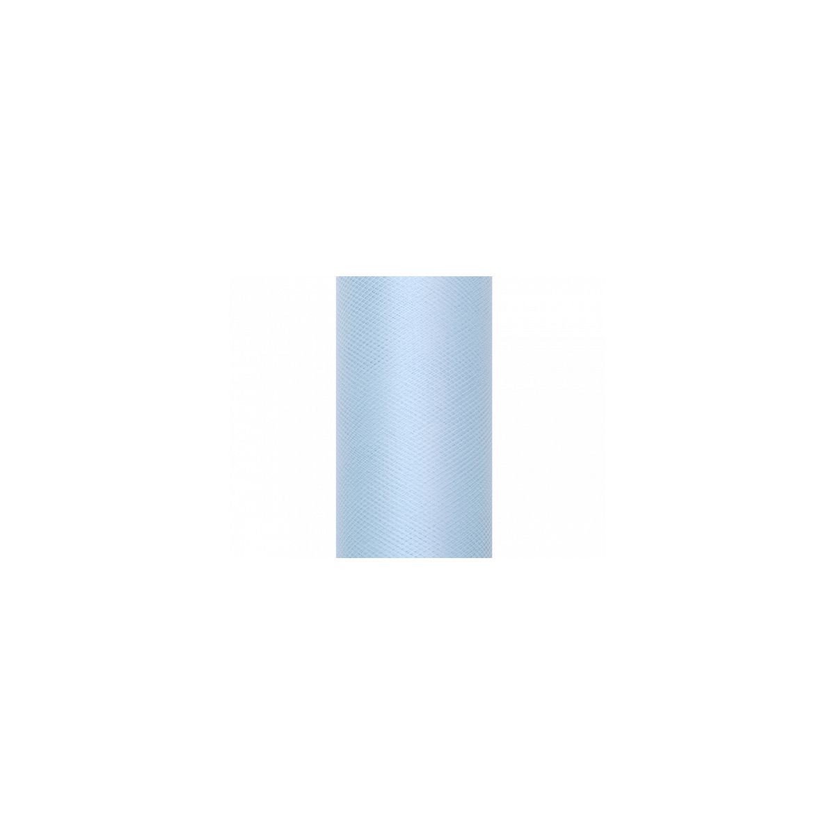 Tiul Partydeco gładki 3mm błękitny 9m (TIU30-011)