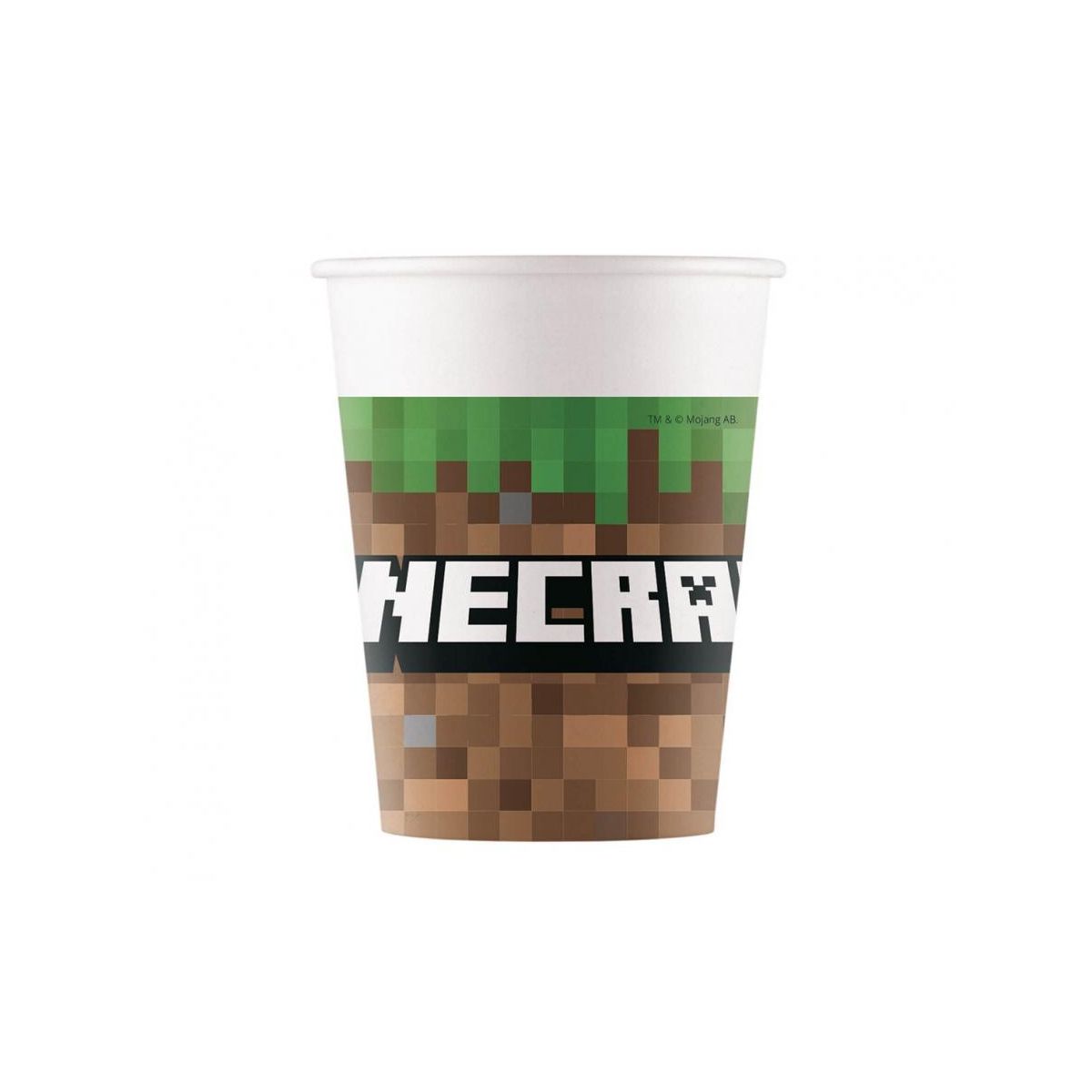 Kubek jednorazowy Godan Minecraft 8szt. 200ml (95442)