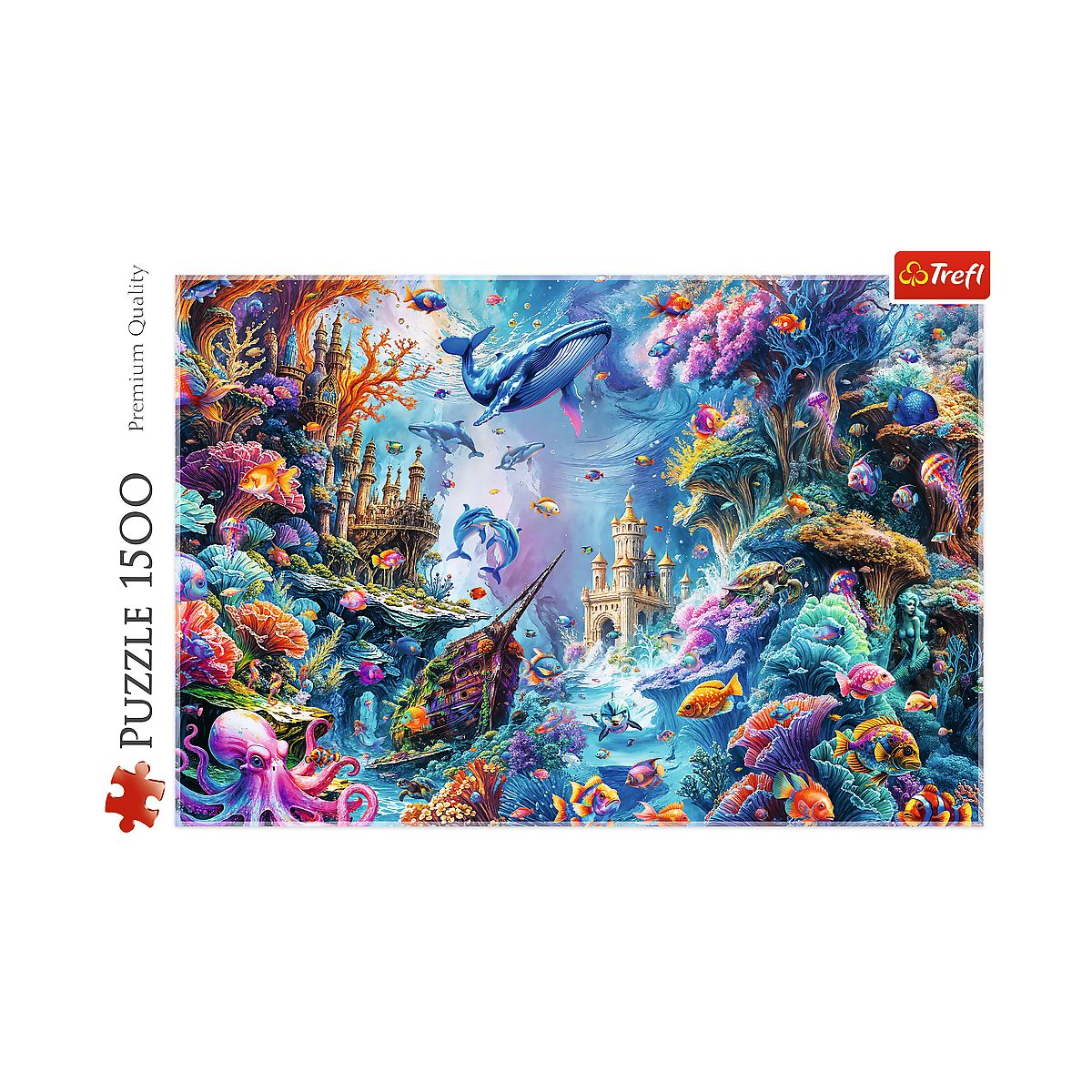 Puzzle Podwodny świat 1500 el. Trefl (26217)