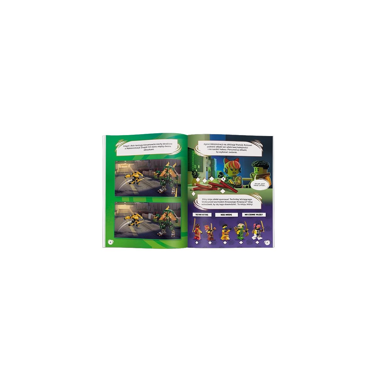 Książeczka edukacyjna Ameet LEGO® NINJAGO®. Wyprawa ninja (LNC 6738)