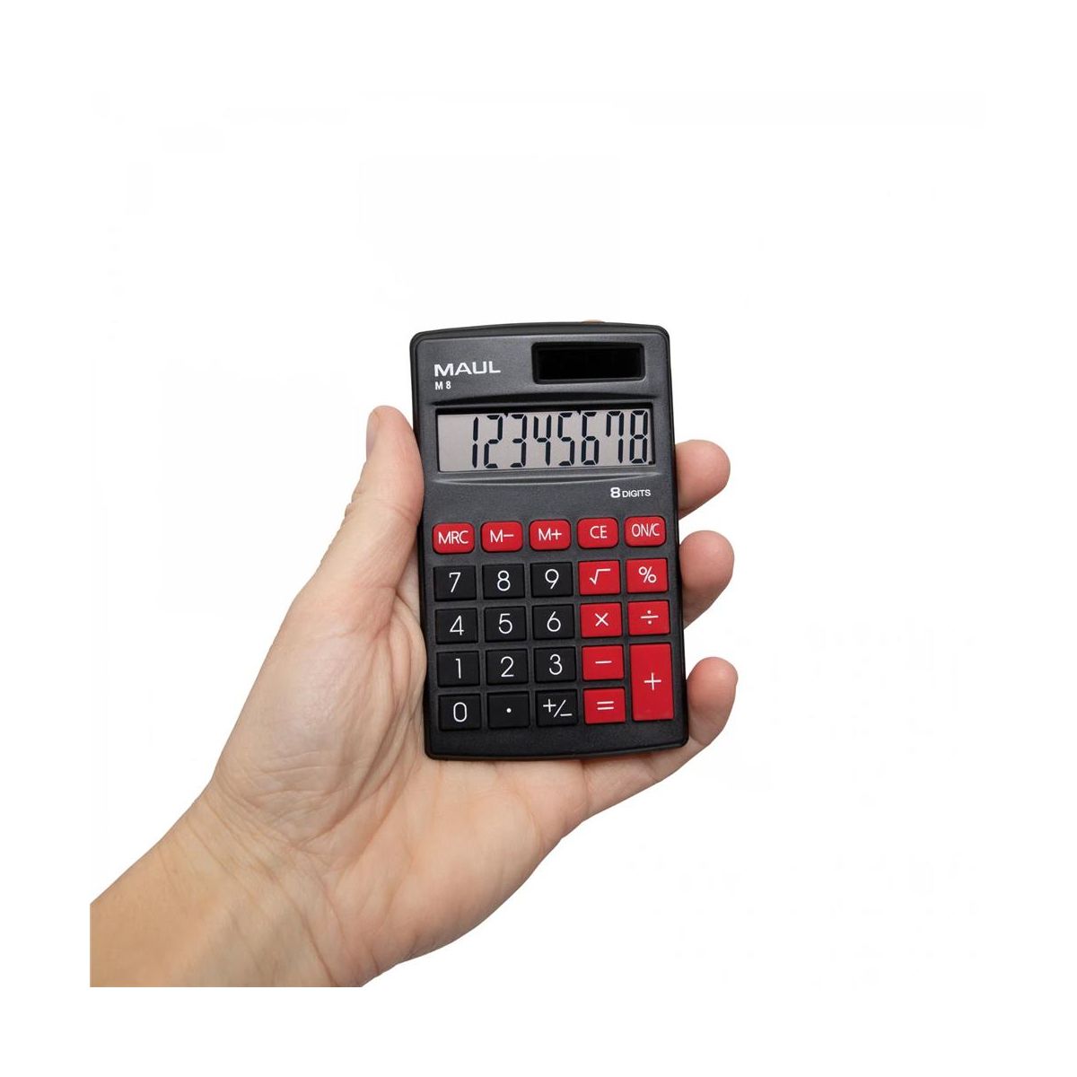 Kalkulator kieszonkowy czarny Maul (72610/90 ML)