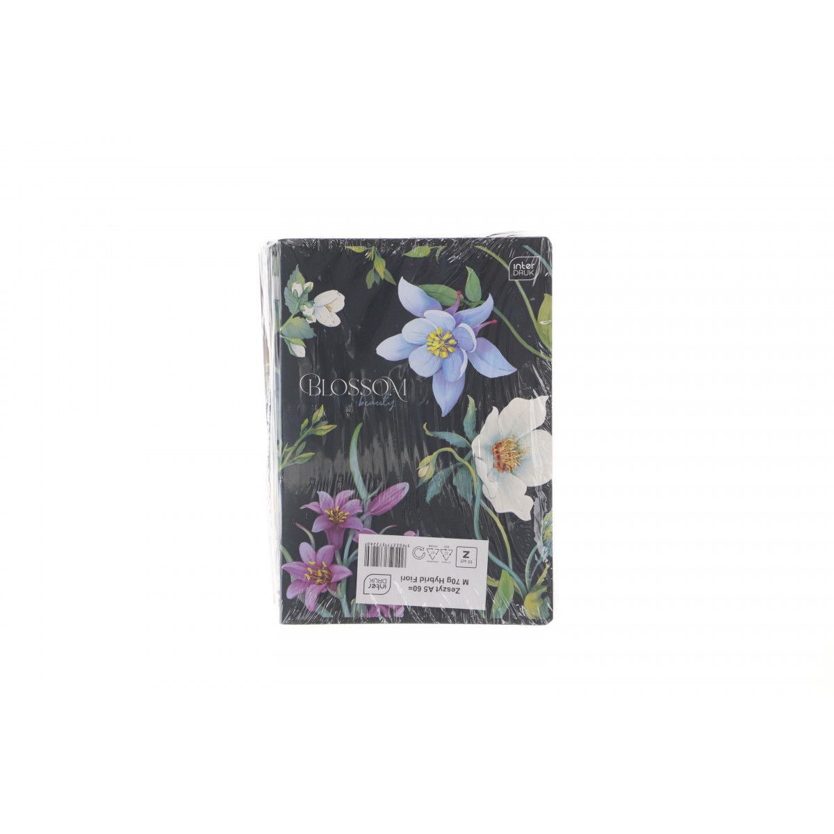Zeszyt Interdruk HYBRYD FIORI A5 60k. 70g linia