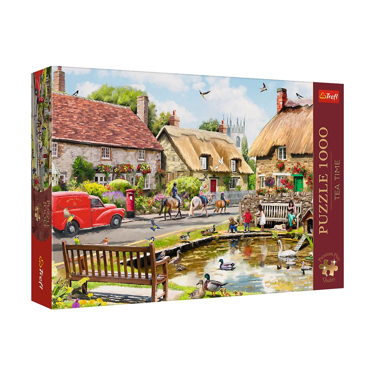 Puzzle Trefl Premium Plus Lato w miasteczku 1000 el. (10808)