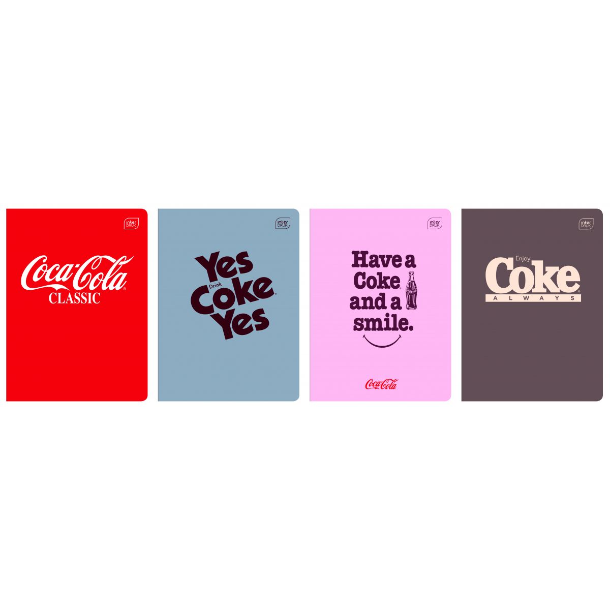 Zeszyt Interdruk HYBRID COCA COLA A5 60k. 70g linia