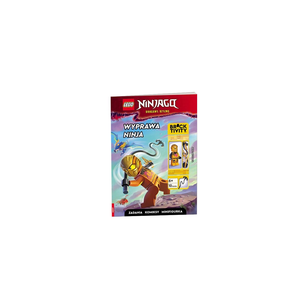 Książeczka edukacyjna Ameet LEGO® NINJAGO®. Wyprawa ninja (LNC 6738)