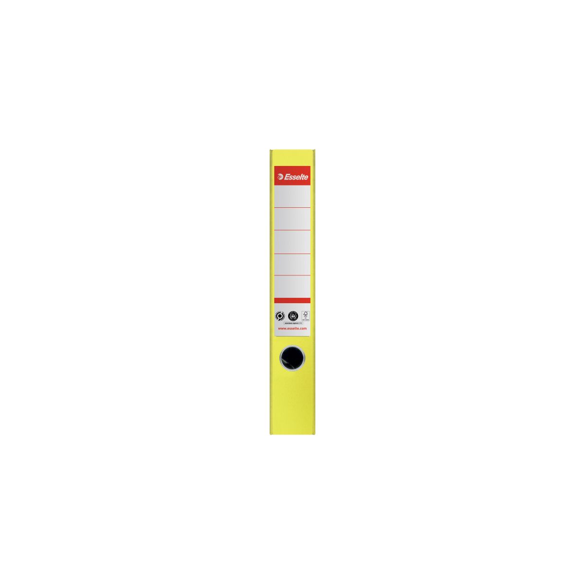 Segregator dźwigniowy Esselte No.1 neutralny pod względem emisji CO2 A4 50mm żółty (627573)