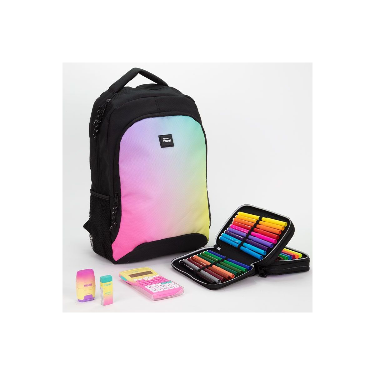 Plecak Milan Sunset czarny (624601SNK1)