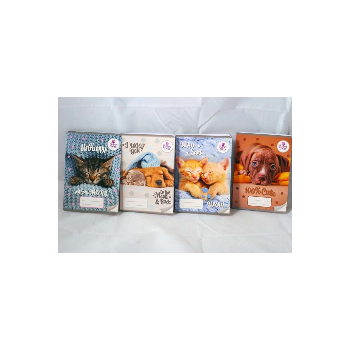 Zeszyt Beniamin THE SWEET PETS A5 16k. linia kolor