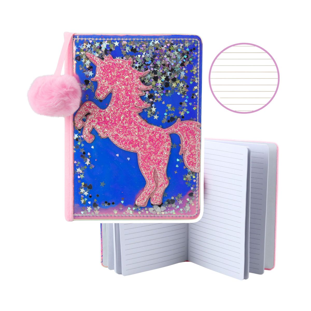 Notes (notatnik) Jednorożec A5 80k. linia [mm:] 210x150 Lean (21658)