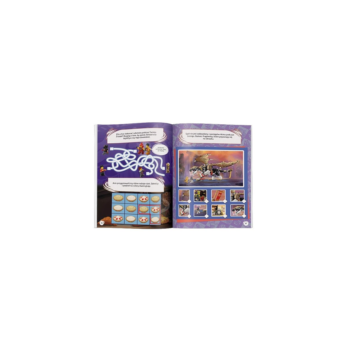 Książeczka edukacyjna Ameet LEGO® NINJAGO®. Wyprawa ninja (LNC 6738)