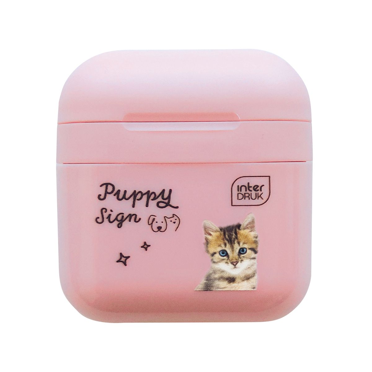 Temperówka Interdruk PUPPY SIGN podwójna mix plastikowa