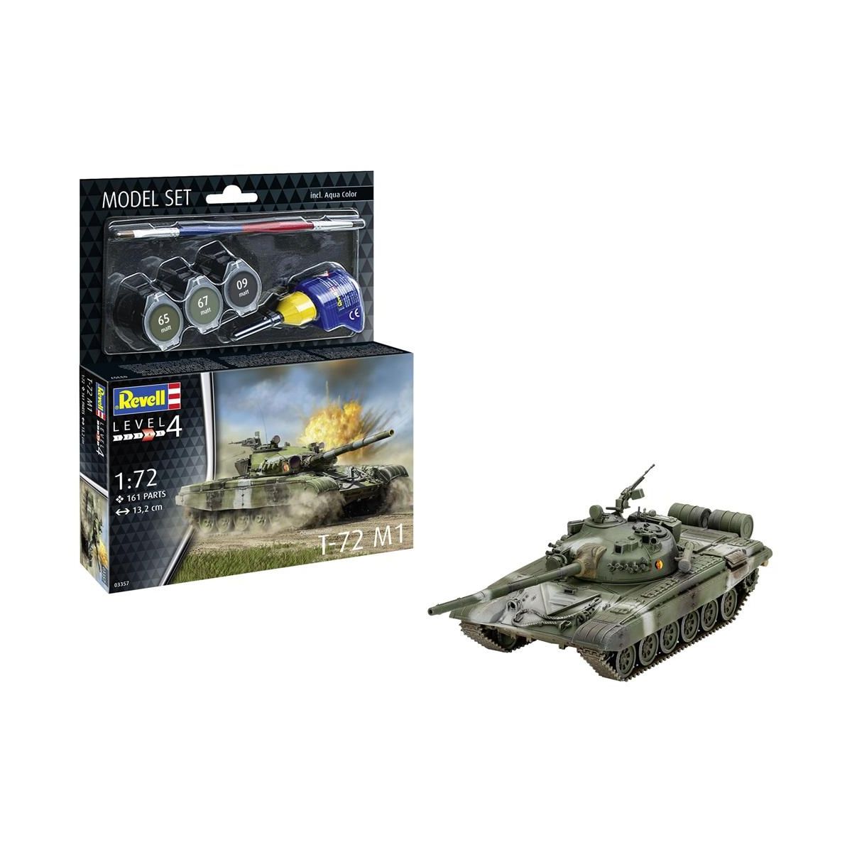 Model do sklejania Cobi Set T-72 M1 (REV-63357)