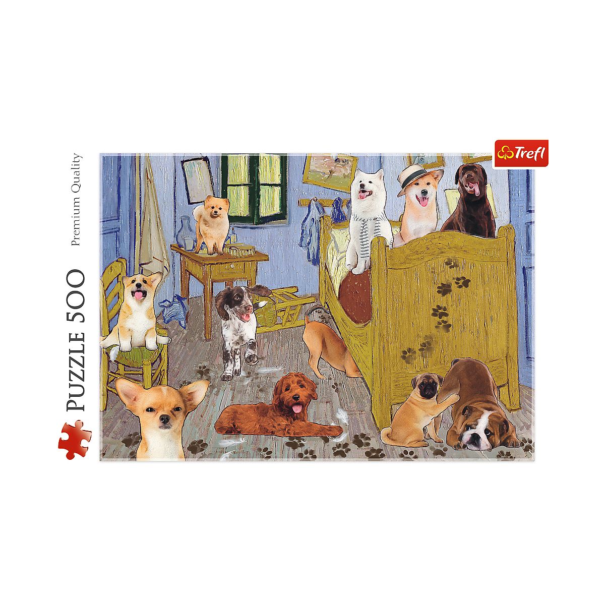 Puzzle Pokój van Gogha 500 el. Trefl (37539)