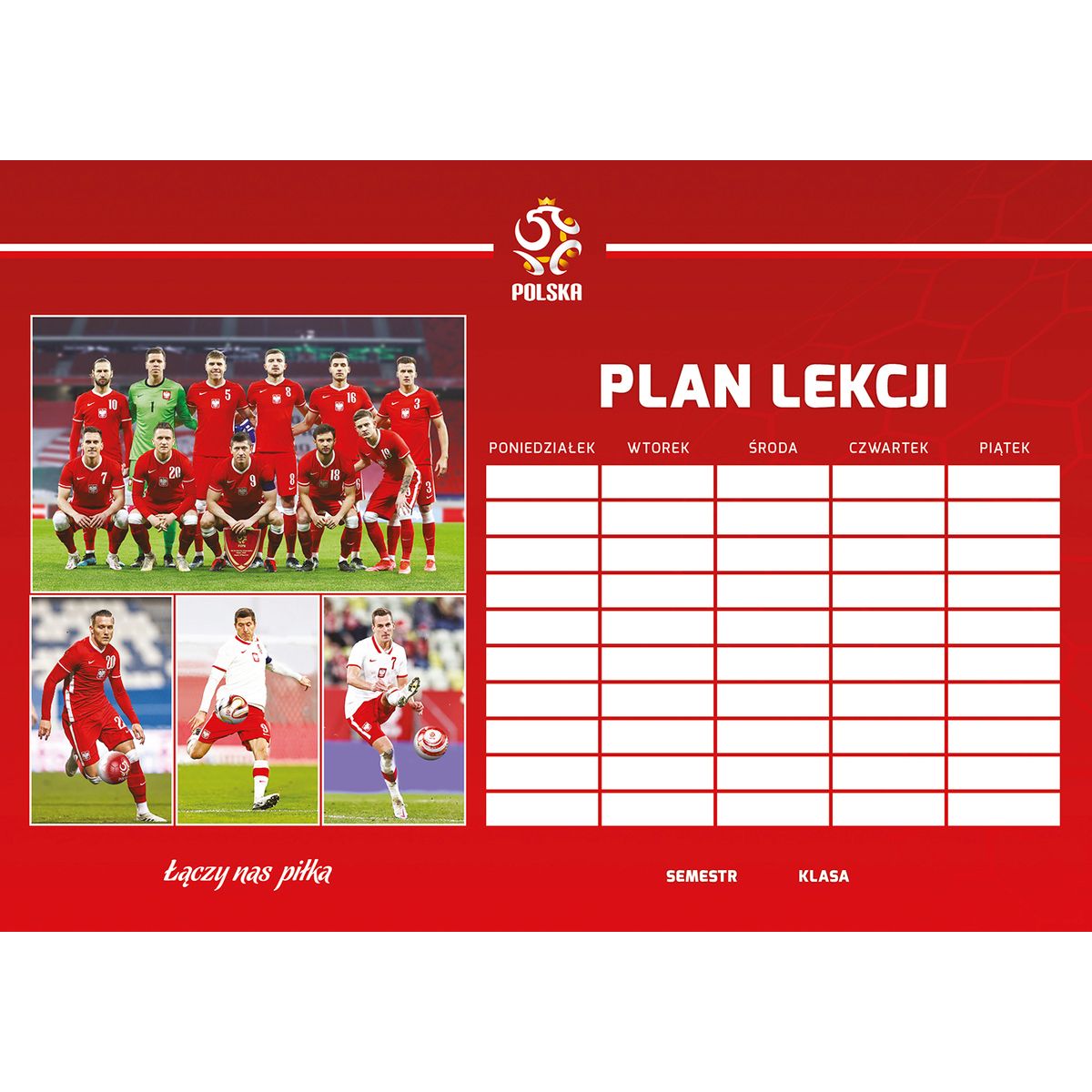 Plan lekcji Interdruk A4 PZPN