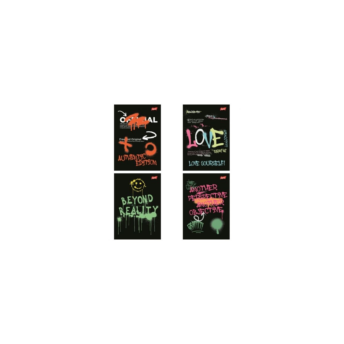 Zeszyt Unipap Spray Vibe A5 60k. 70g krata