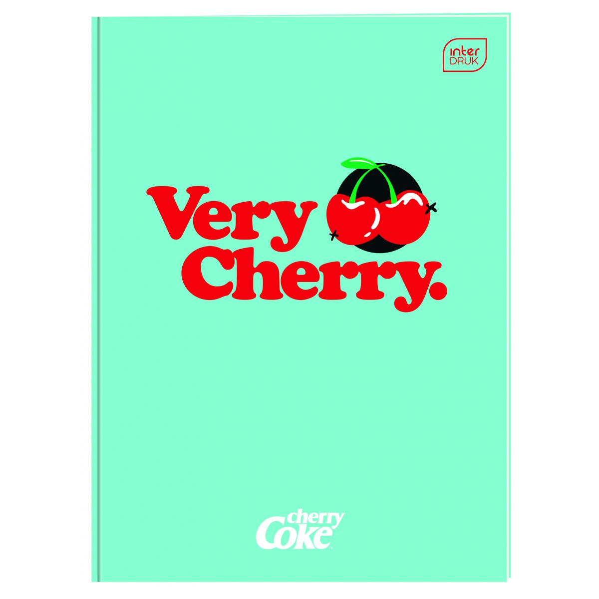 Zeszyt Interdruk COCA COLA MAT+UV A4 32k. 70g krata