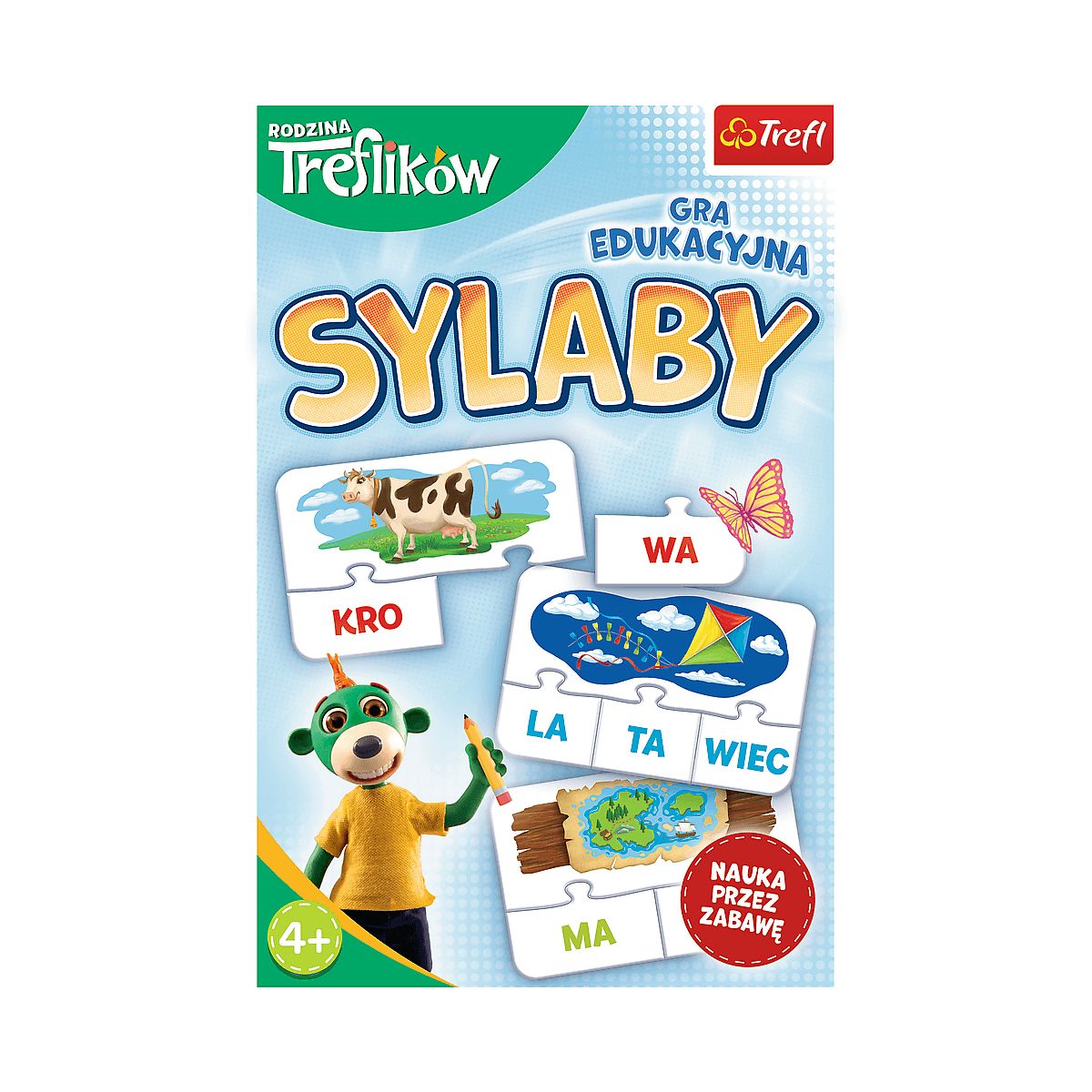 Gra edukacyjna Trefl Rodzina Treflików Sylaby Sylaby (02258)