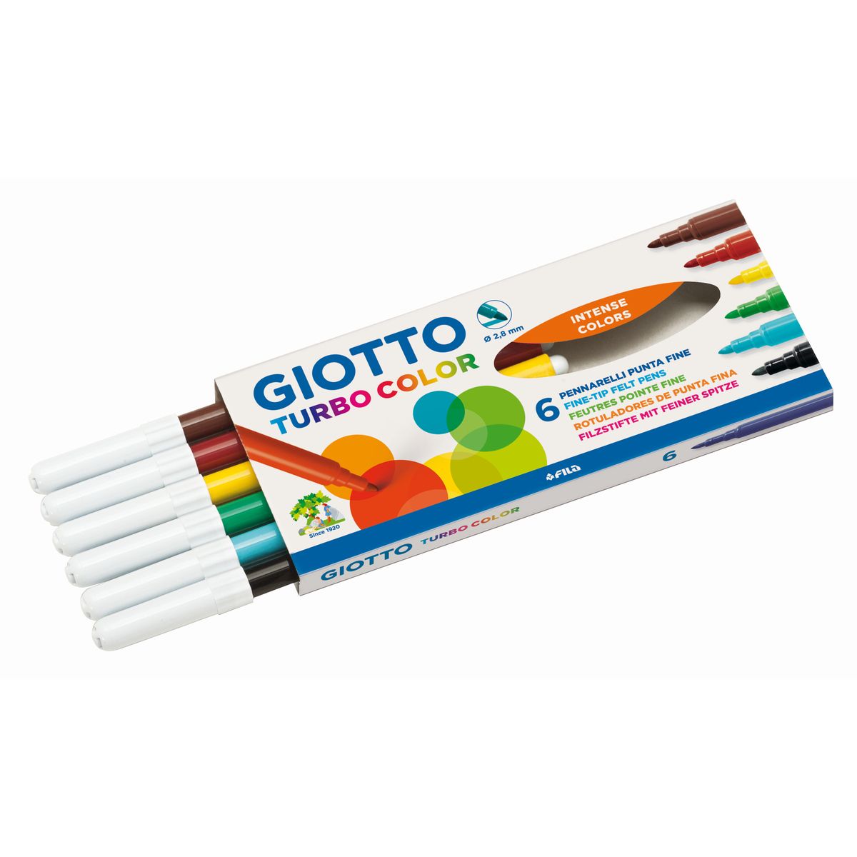 Flamaster Giotto Turbo 6 kol. (415000)