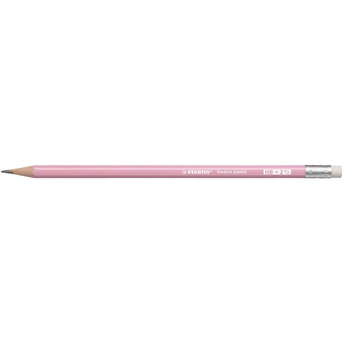 Ołówek Stabilo SWANO różowy 4006381553605 (4908/02-HB)