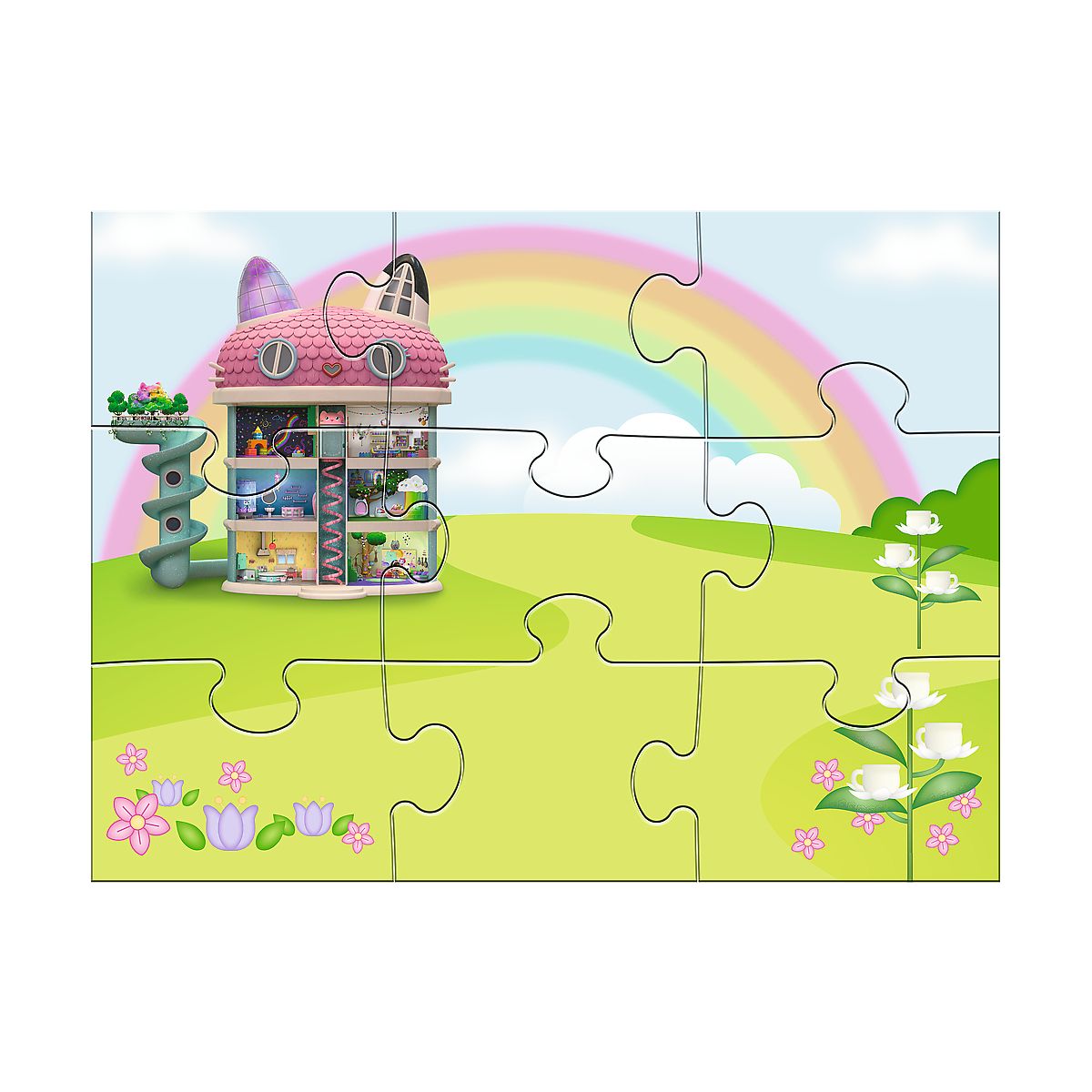 Puzzle Trefl Gabi Magnetyczne Poznaj świat Gabi (93383)