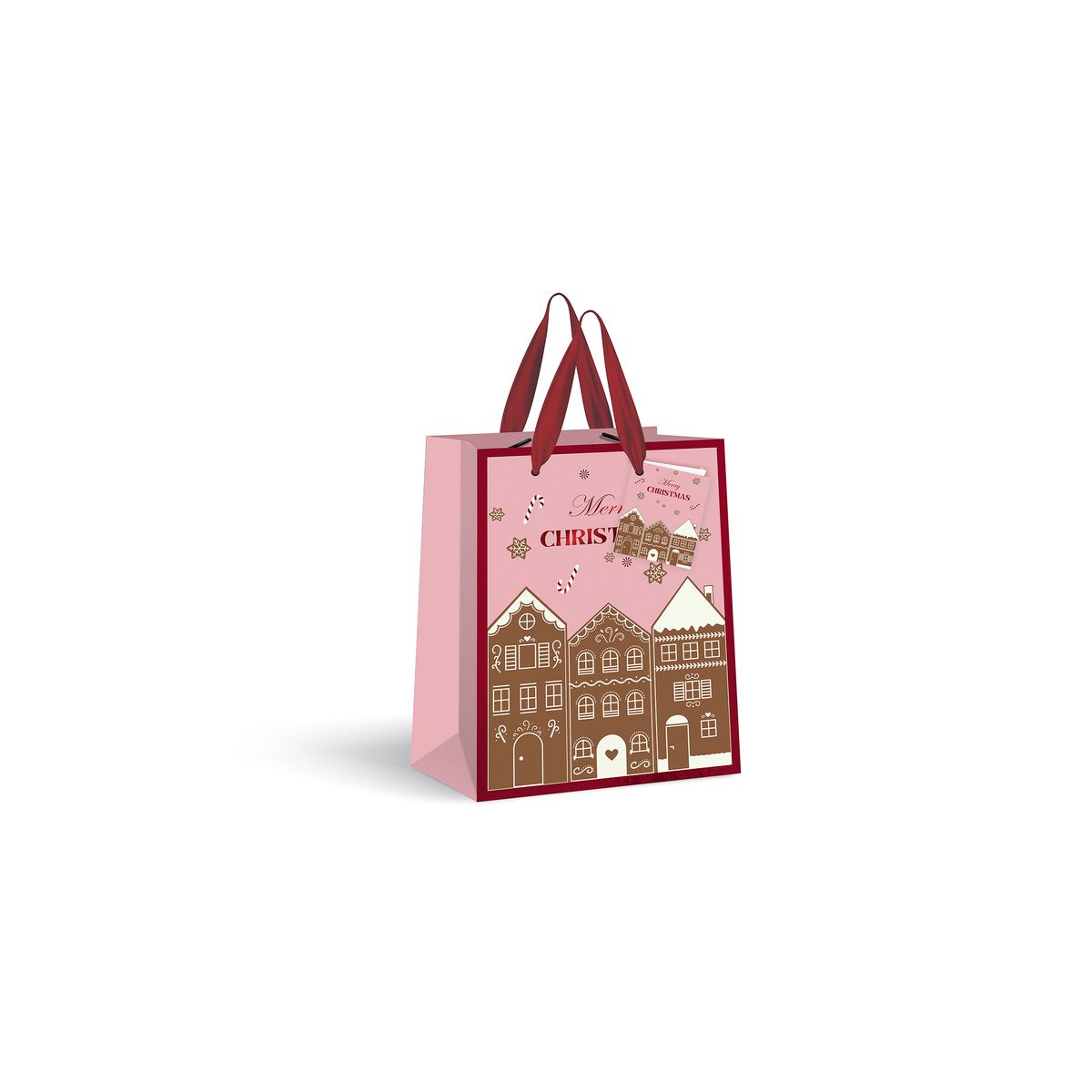 Torba prezentowa mini BOŻE NARODZENIE [mm:] 140x170x 70 Interdruk (190G)