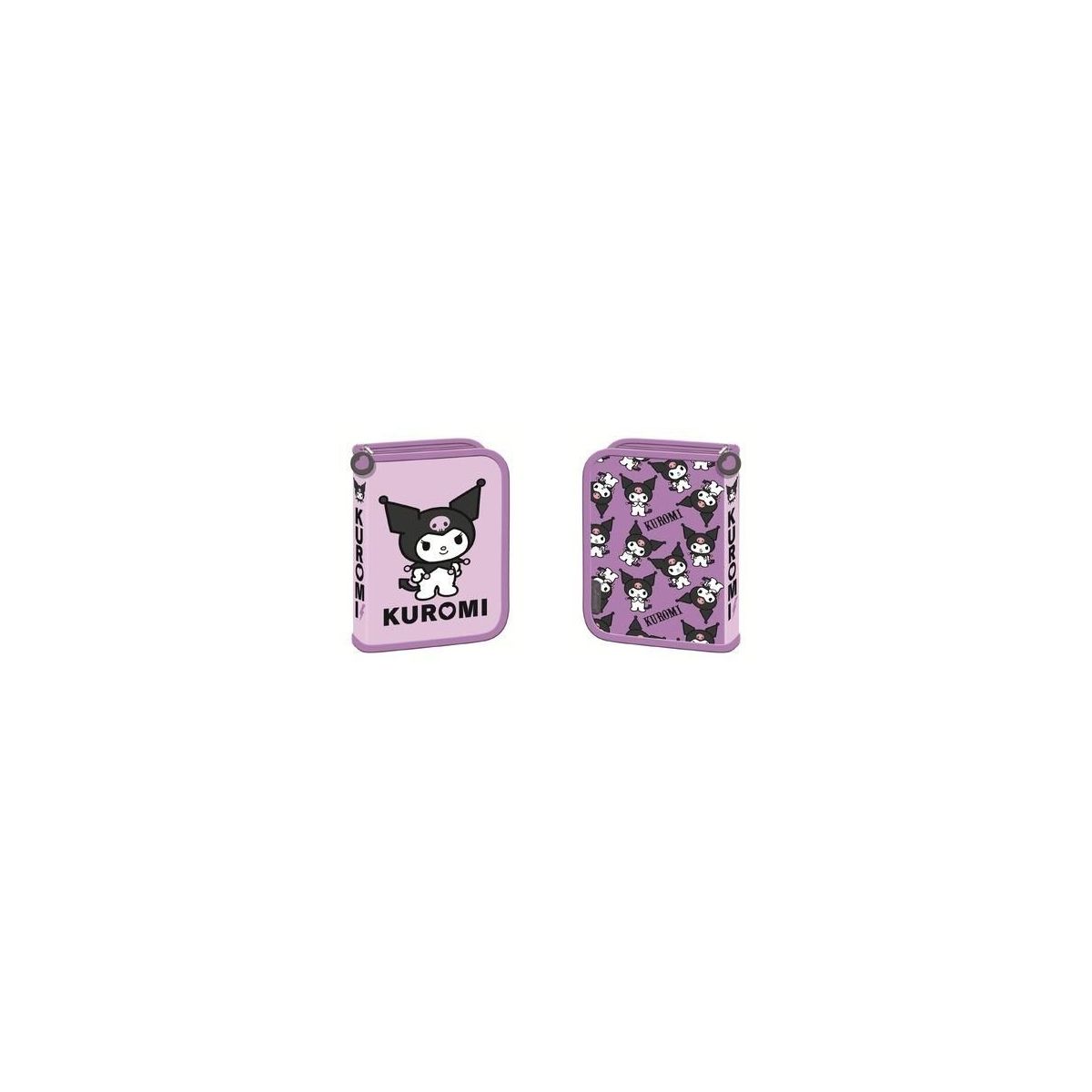 Piórnik KUROMI VIOLET 2 KLAPKOWY St.Majewski (bez wyposażenia)