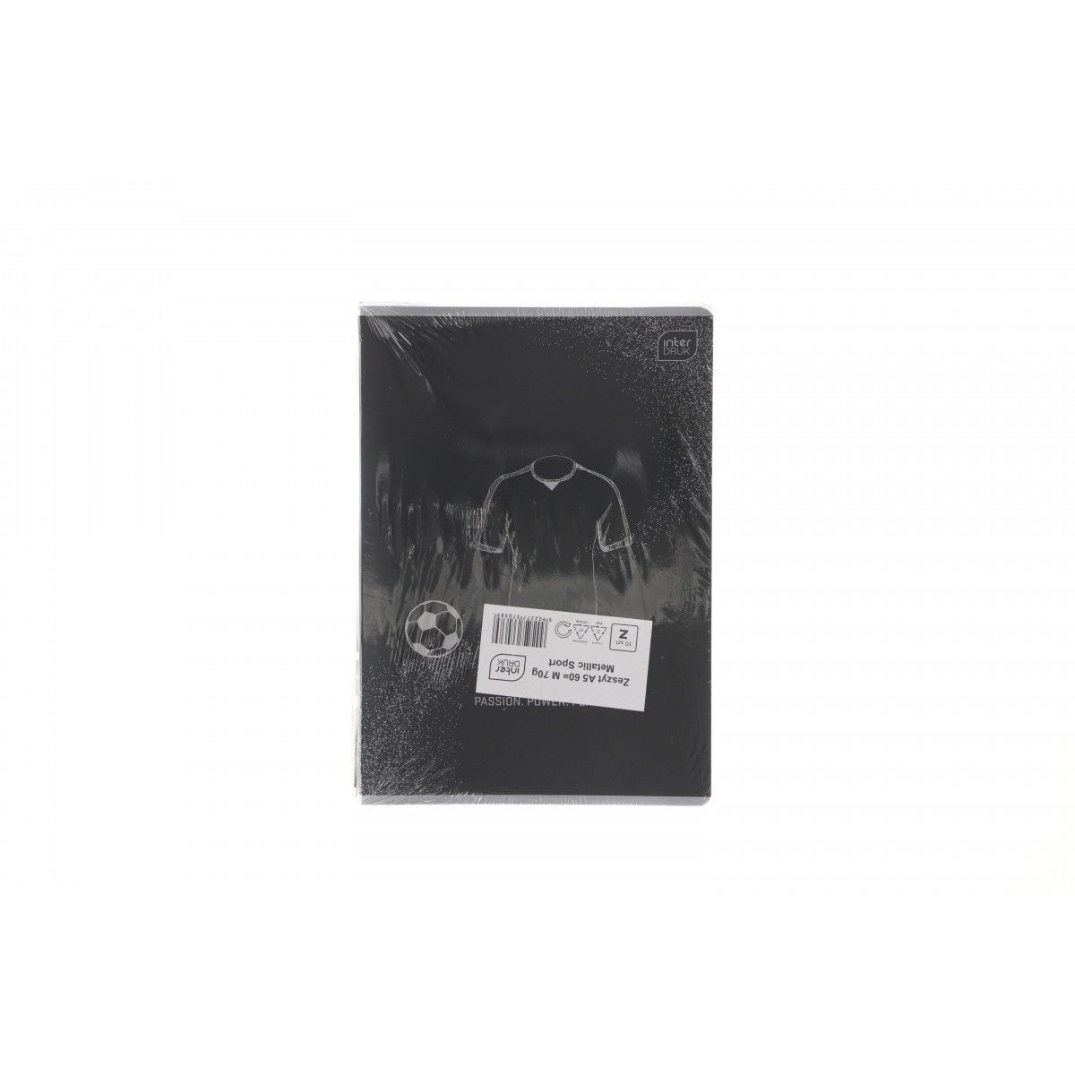 Zeszyt Interdruk METALIC SPORT A5 60k. 70g linia