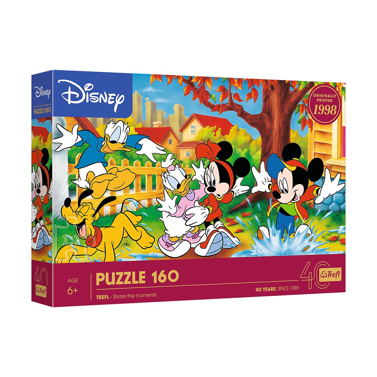 Puzzle Zabawa w kałużach 160 el. Trefl (40055)