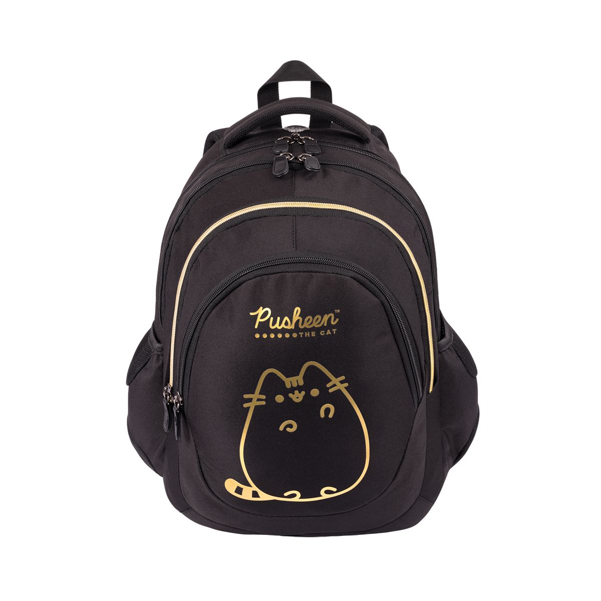 Plecak St.Majewski PUSHEEN GOLD 5903235663154 4-KOMORY (BP-06)