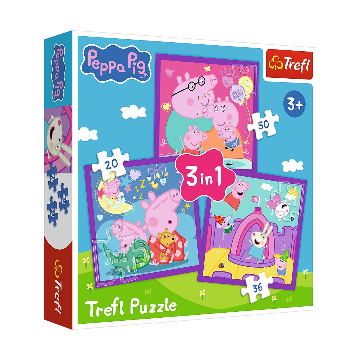 Puzzle Peppa Pig Zwyczaje świnki Peppy Trefl (34893)