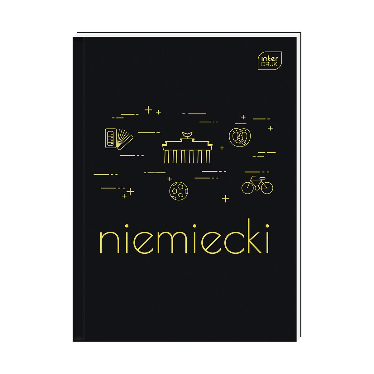 Brulion Interdruk NIEMIECKI A5 80k. 70g krata