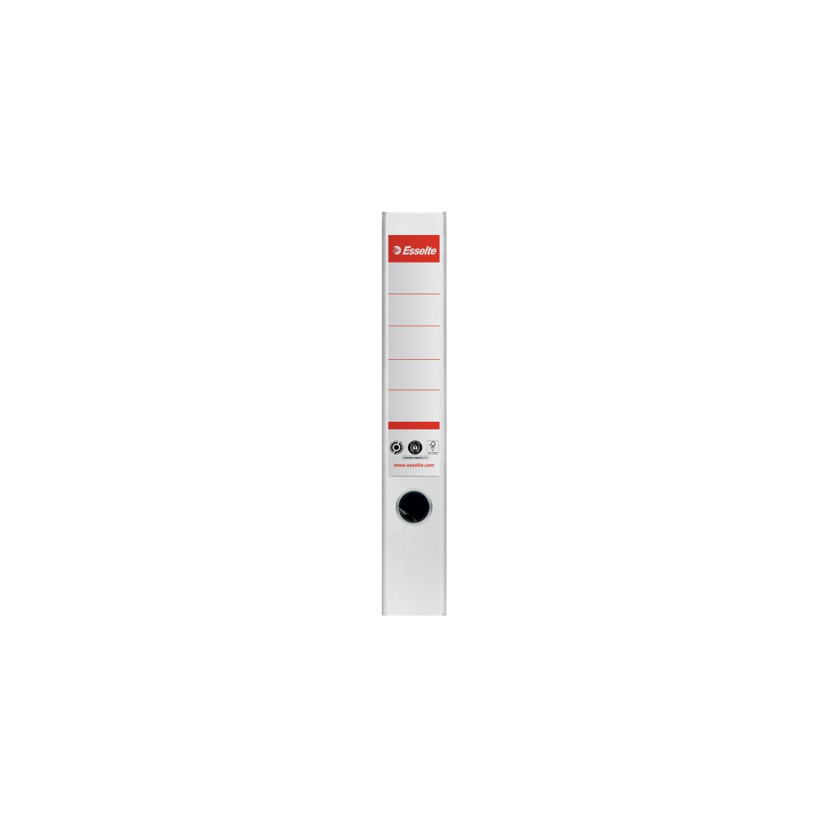 Segregator dźwigniowy Esselte No.1 neutralny pod względem emisji CO2 A4 50mm biały (627577)