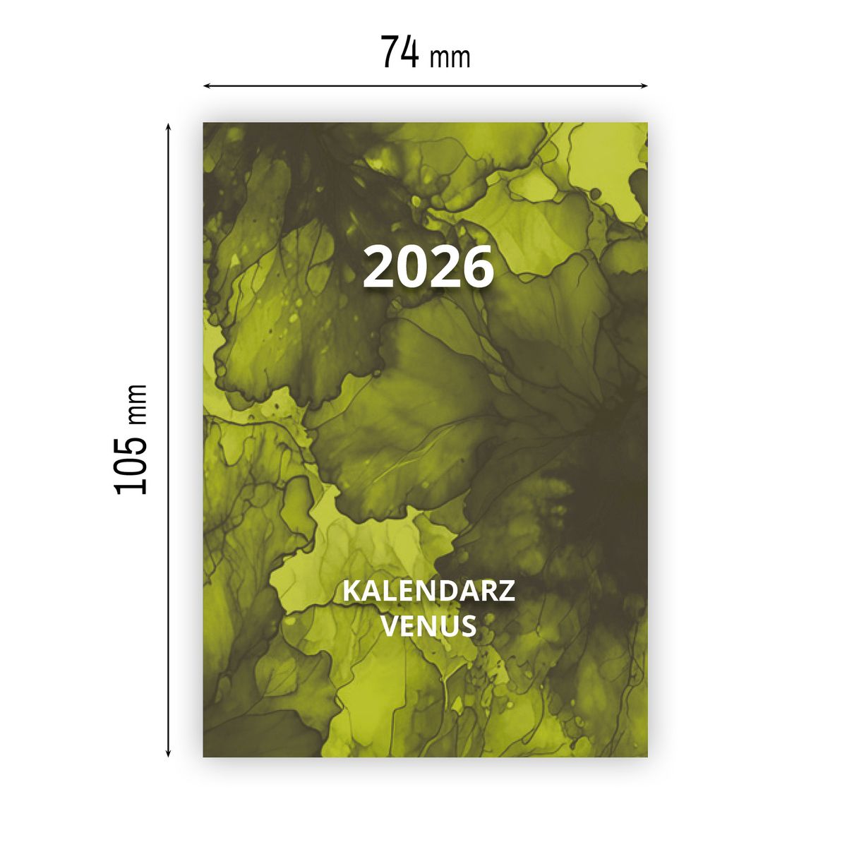 Kalendarz książkowy (terminarz) (308040) k:4071-670 mix A7 Press (TYGODNIOWY)