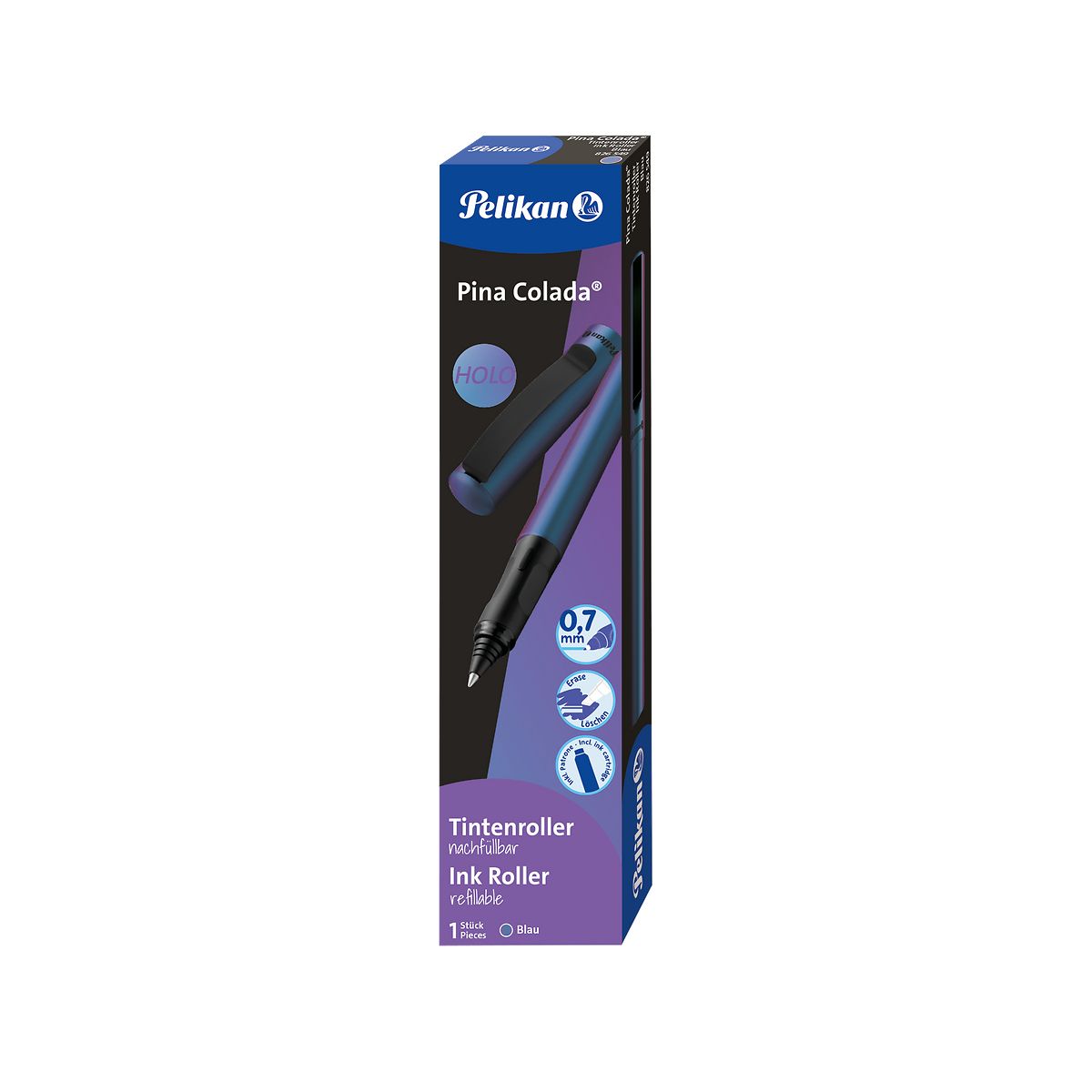 Pióro kulkowe Pelikan Pina Colada holo niebieskie (300010125)